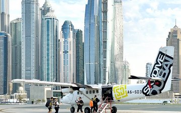 Hindernisuntersuchung und Flugverfahrensplanung in Dubai