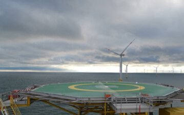 Bedarfsgesteuerte Nachtkennzeichnung (BNK) für Offshore-Windparks