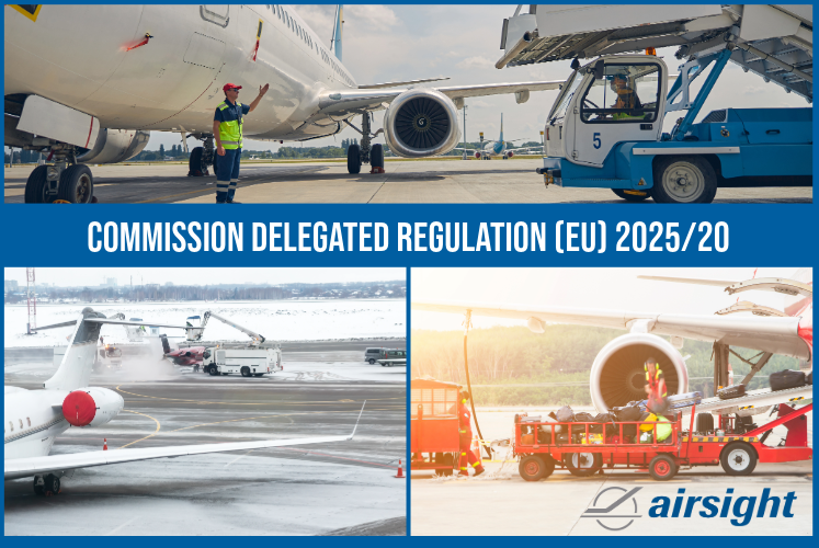 Neue Anforderungen für die sichere Bereitstellung von Bodenabfertigungsdiensten - Commission Delegated Regulation (EU) 2025/20 | airsight News